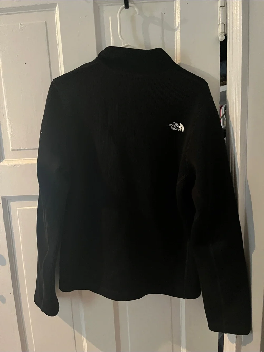 The North Face Black Zip-Up Fleece Pullover